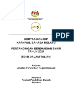 Kertas Konsep Pertandingan Dendangan Syair 2021