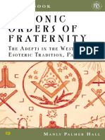 Manly P. Hall - Masonic Orders of Fraternity (1950)