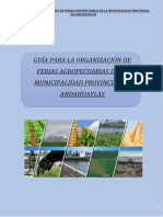 Guia para Implementar Ferias Agropecuarias