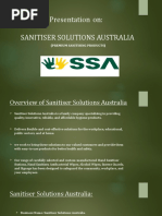 Safe HouseHold Cleaning Products-Sanitiser Solutions Australia