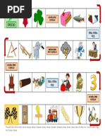 Juego de Oca para Generalización de Dífono Consonántico TR