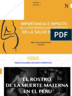 Importancia e Impacto de PPO en La Salud Materna