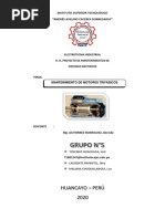 Proyecto de Mantenimiento de Motores Trifásicos Mejorado