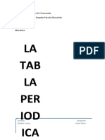 Trabajo #3 de Quimica