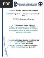 U1 P1 Elementos Básicos EMU8086