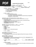 20 - Balance Sheet Note, Examples and P