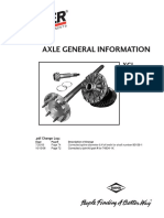 Axle General Information: .PDF Change Log