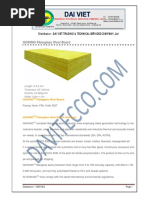 Isoking Glasswool Board