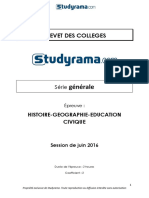 Brevet Des Colleges: Générale