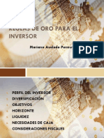 Reglas de Oro para El Inversor. Mariano Aveledo