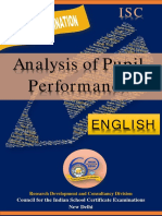 Analysis of Pupil Performance: English