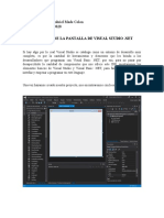 Elemento de La Pantalla de Visual Studio