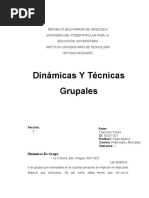 1 Asignacion Informe de Dinamicas y Tecnicas Grupales