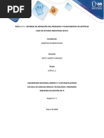 PASO 2 Y 3 - Informe de Definición Del Problemas y Planteamiento de Hipótesis