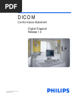 Dicom: Conformance Statement Digital Diagnost Release 1.4