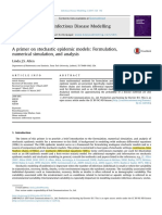 A Primer On Stochastic Epidemic Models