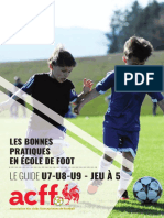 ACFF - Guide Pédagogique - U7-U9 - Jeu À 5 - Version Web - Copie