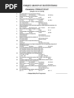 Chemistry-FUNGAT/ECAT: (Chapter 10+11+12 B-II)