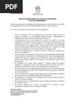 Acta de Compromiso Programas Radiales 2021