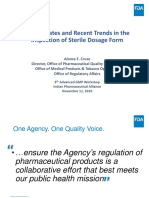 Recent Trends in Sterile Inspections