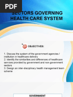 Sectors Governing Health Care System