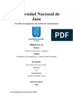 Ingeniería de Alimentos Ii - Operaciones Unitarias