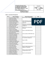 Construction Management MP List 2021