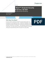 The Forrester Wave™ - Endpoint Security Software As A Service, Q2 2021