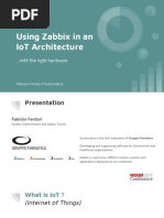 Using Zabbix in An Iot Architecture: ... With The Right Hardware