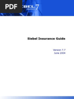 Siebel Insurance Guide: June 2004