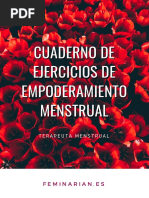 Cuaderno de Empoderamiento Menstrual