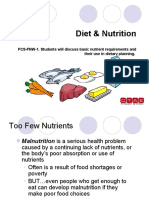 FCS FNW 6 DietAndNutritionPowerPoint