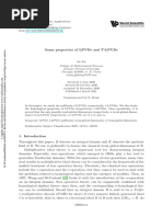 Some Properties of LPVDs and T - LPVD