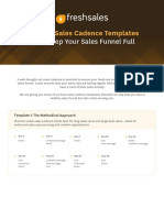 7 Best Sales Cadence Templates: To Keep Your Sales Funnel Full