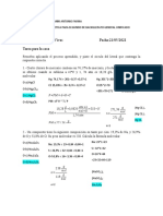 Formula Empírica y Molecular