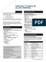 Startup Manual: ITA-2230 Series Intel® Core™ I7 Fanless 2U Rackmount System With 3 ITAM Slots