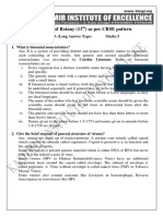 Guess Paper of Botany (11) As Per CBSE Pattern: SECTION-A (Long Answer Type) Marks 5