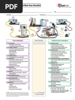 Daily Component and Work Area Checklist: Company Name: Date: Job Details: Completed by