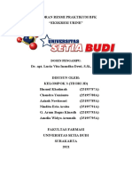 Laporan Resmi Praktikum BFK - Ekskresi Urine - Kelompok 3 Teori 2D