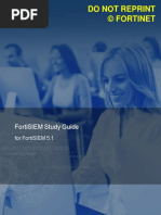 FortiSIEM 5.1 Study Guide-Online