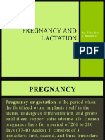 Pregnancy and Lactation