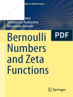 Bernoulli Numbers and Zeta Functions