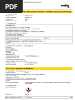 Nytro Gemini X: SECTION 1: Identification of The Substance/mixture and of The Company/undertaking