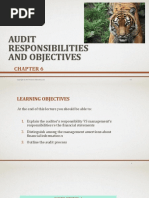 Lecture 2 - Auditor Responsibility Objectives