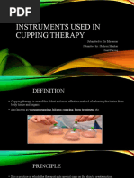 Instruments Used in Cupping Therapy