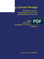 Analog Circuit Design 1996