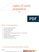 Principles of Cavity Preparation