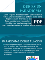 Que Es Un Paradigma