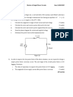 Review Questions Single Phase Circuits - v2 Test