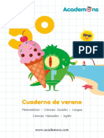 Cuaderno ACADEMONS 5primaria